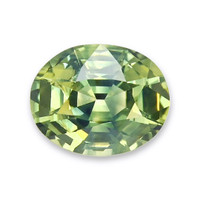 1.10 Ct. Yellowish Green Sapphire from Australia Video