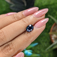 1.59 Ct. Greenish Blue Sapphire from Australia Life Style