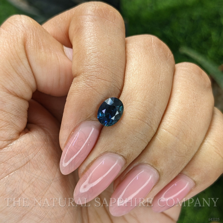1.59 Ct. Greenish Blue Sapphire from Australia
