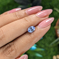1.25 Ct. Blue Sapphire from Ceylon (Sri Lanka) Life Style