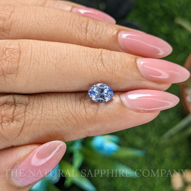 1.25 Ct. Blue Sapphire from Ceylon (Sri Lanka)