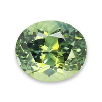 2.14 Ct. Yellowish Green Sapphire from Madagascar Video