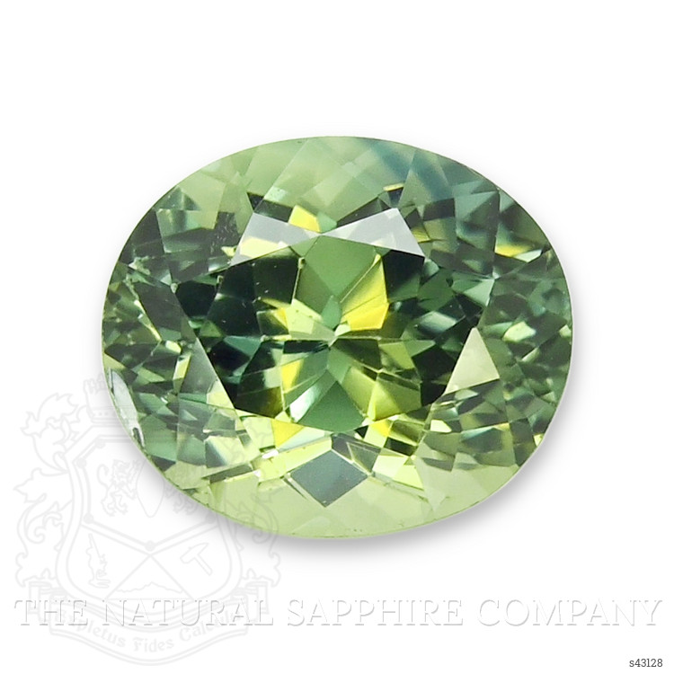 2.14 Ct. Yellowish Green Sapphire from Madagascar