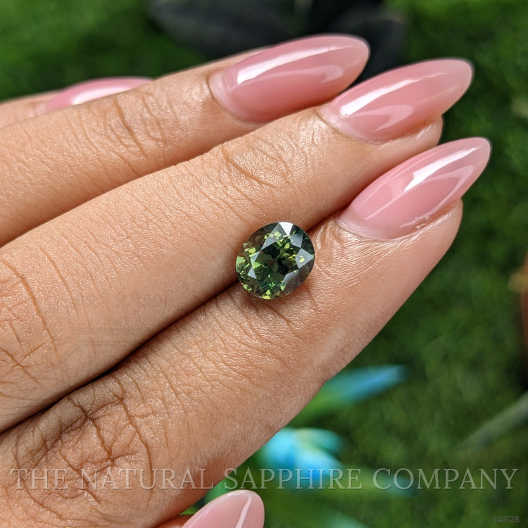 2.14 Ct. Yellowish Green Sapphire from Madagascar