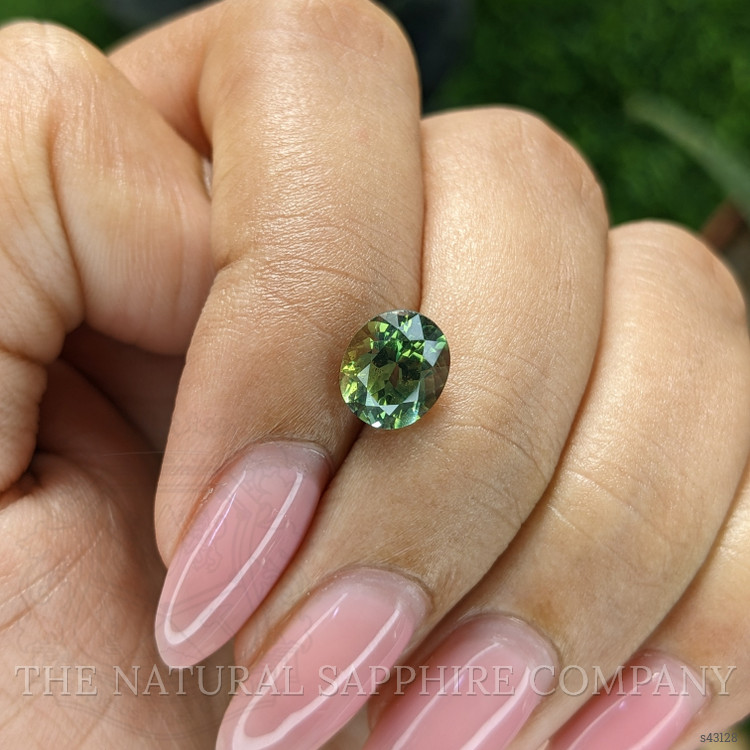 2.14 Ct. Yellowish Green Sapphire from Madagascar
