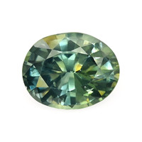 1.26 Ct. Bluish Green Sapphire from Madagascar Video