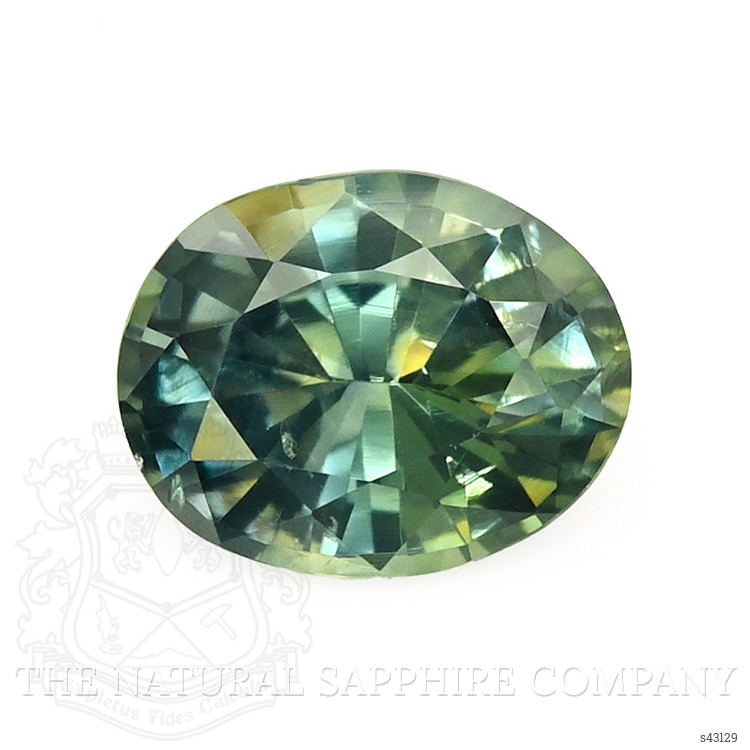 1.26 Ct. Bluish Green Sapphire from Madagascar