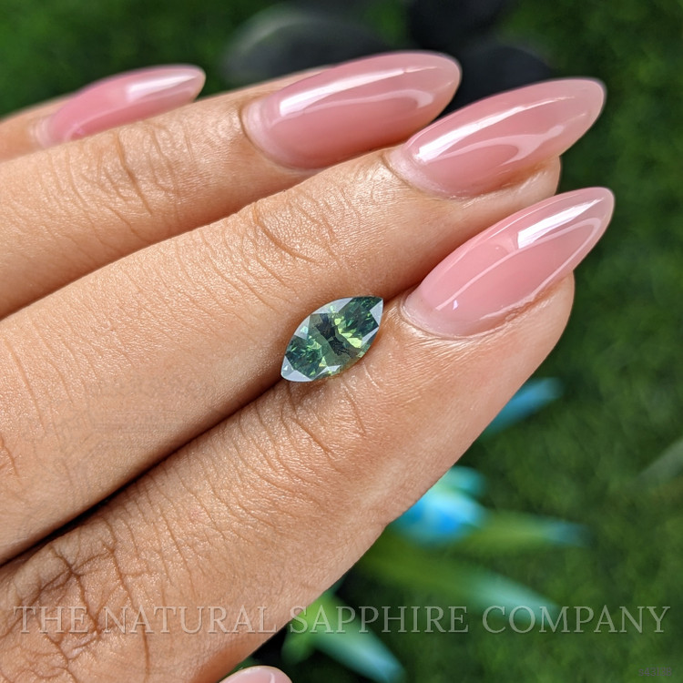 1.04 Ct. Yellowish Green Sapphire from Madagascar