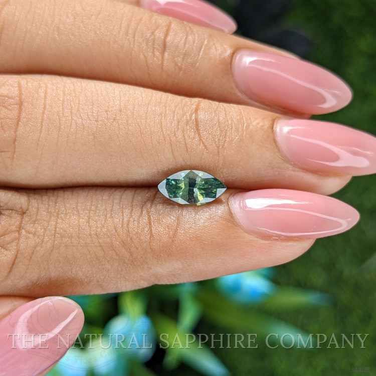 1.04 Ct. Yellowish Green Sapphire from Madagascar