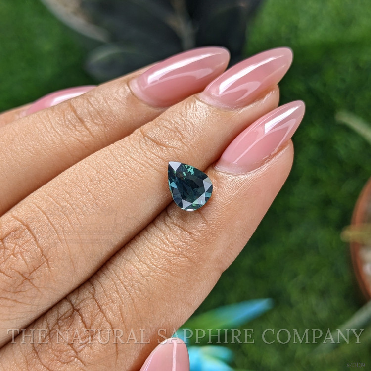 1.51 Ct. Bluish Green Sapphire from Madagascar