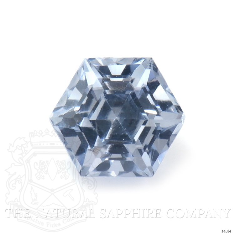 0.37 Ct. Greyish Blue Sapphire from Ceylon (Sri Lanka)