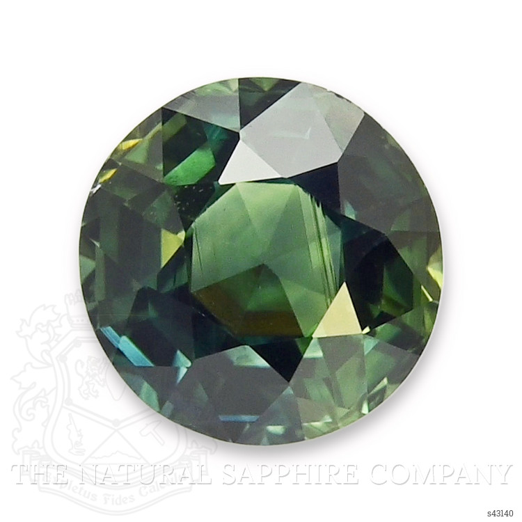 1.60 Ct. Yellowish Green Sapphire from Australia