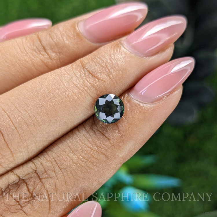 1.60 Ct. Yellowish Green Sapphire from Australia