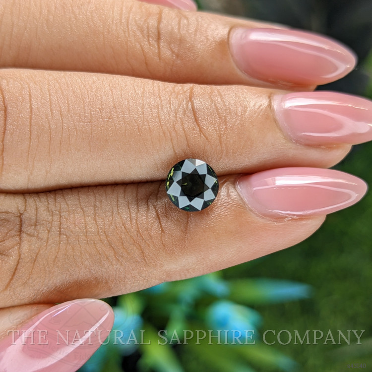 1.60 Ct. Yellowish Green Sapphire from Australia