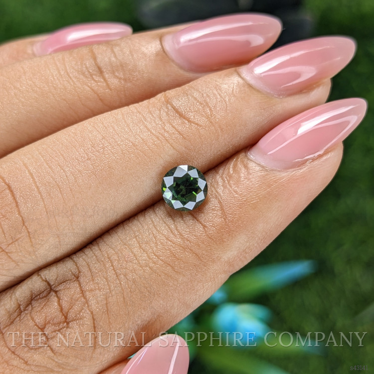 1.28 Ct. Yellowish Green Sapphire from Australia
