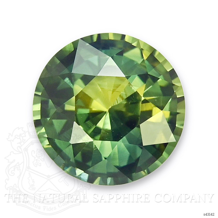 1.56 Ct. Yellowish Green Sapphire from Australia