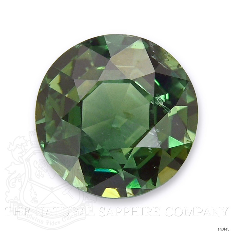 1.55 Ct. Yellowish Green Sapphire from Australia