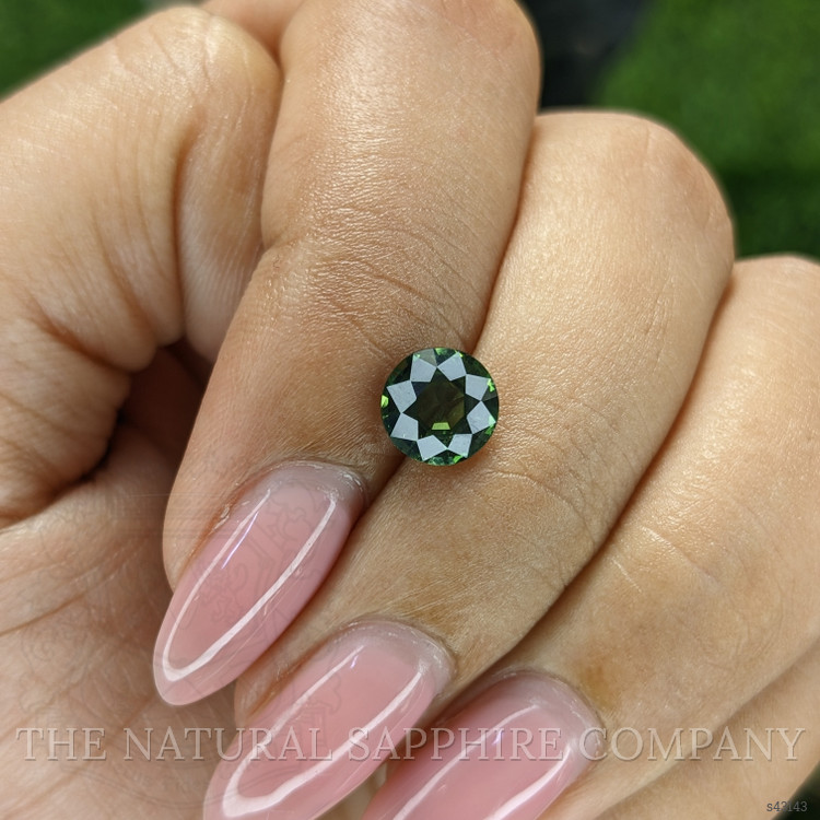 1.55 Ct. Yellowish Green Sapphire from Australia