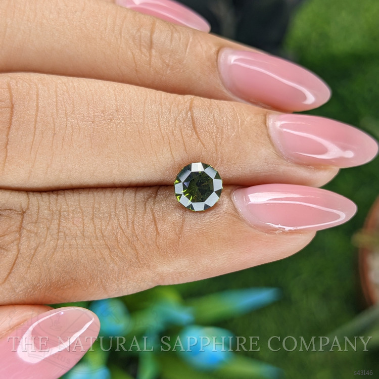 1.19 Ct. Yellowish Green Sapphire from Australia