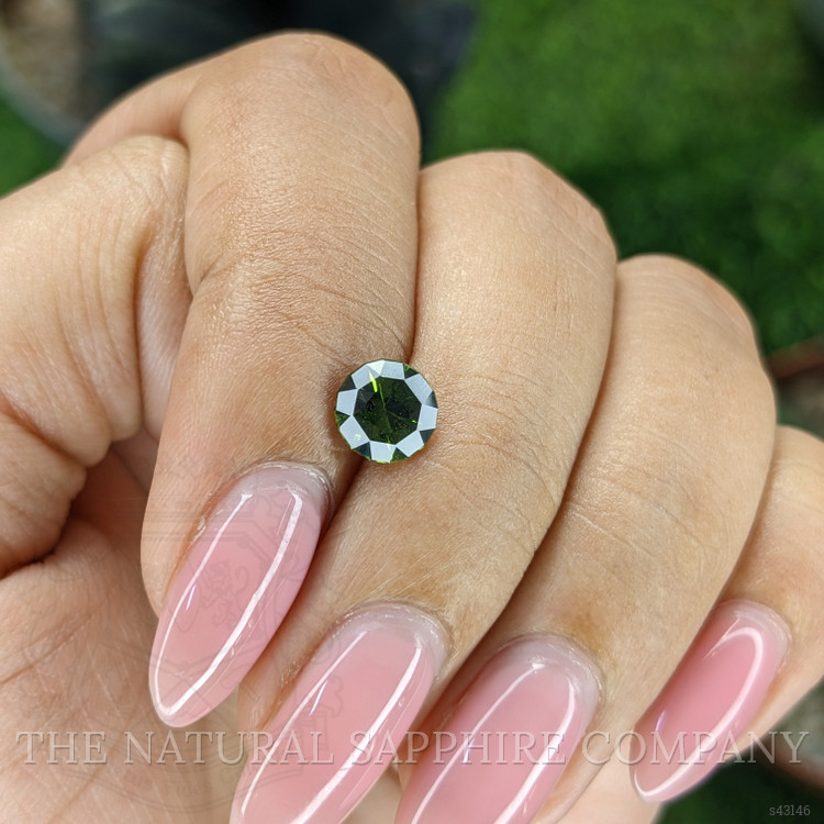 1.19 Ct. Yellowish Green Sapphire from Australia