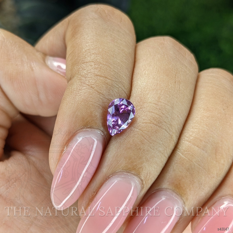 1.27 Ct. Pinkish Purple Sapphire from Tanzania