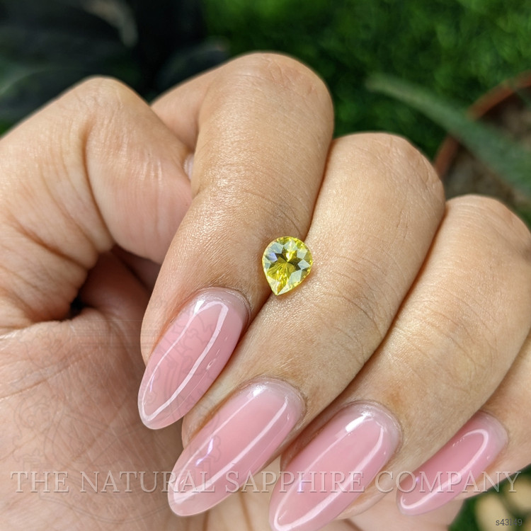 0.82 Ct. Yellow Sapphire from Australia