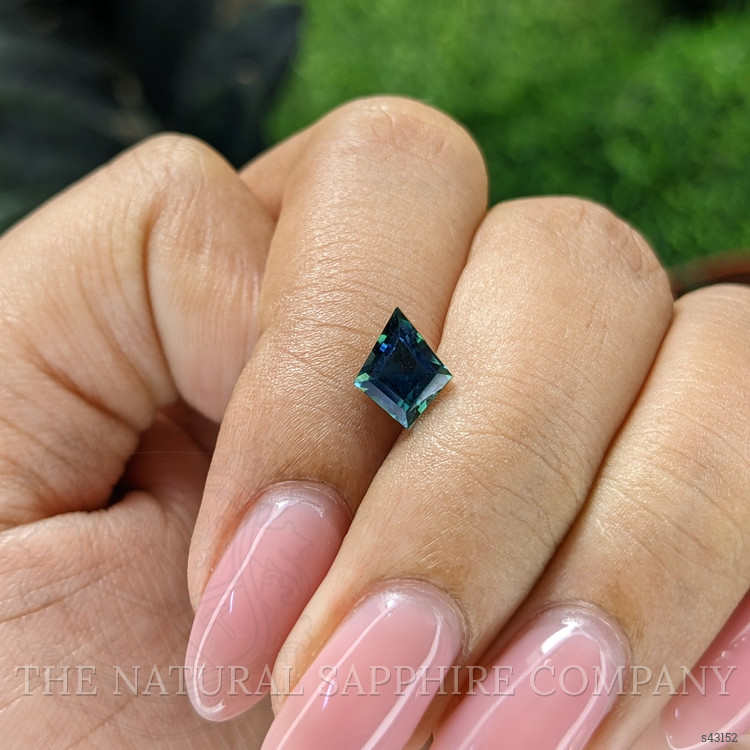 1.52 Ct. Bluish Green Sapphire from Madagascar