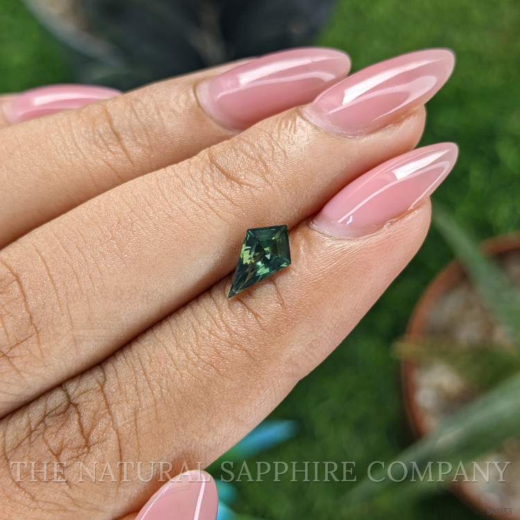 1.01 Ct. Bluish Green Sapphire from Australia