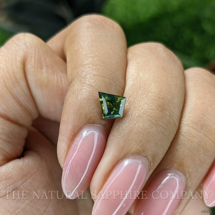 1.05 Ct. Yellowish Green Sapphire from Australia