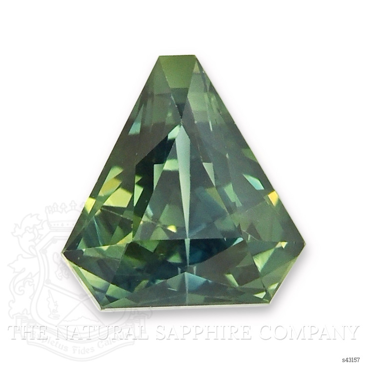 1.57 Ct. Bluish Green Sapphire from Australia