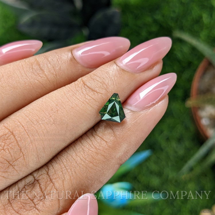1.57 Ct. Bluish Green Sapphire from Australia