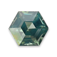 1.02 Ct. Bluish Green Sapphire from Madagascar Video