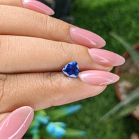 1.15 Ct. Blue Sapphire from Ceylon (Sri Lanka) Life Style