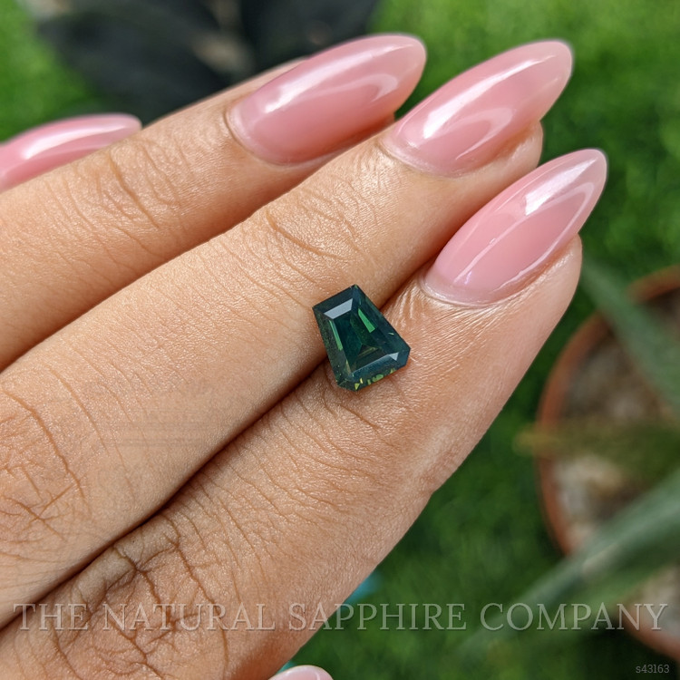 1.26 Ct. Yellowish Green Sapphire from Australia