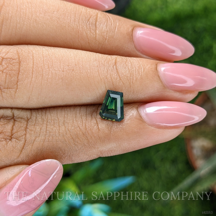 1.26 Ct. Yellowish Green Sapphire from Australia