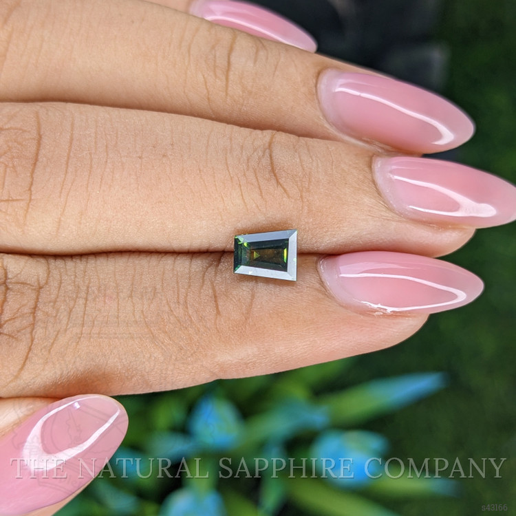 1.15 Ct. Yellowish Green Sapphire from Australia