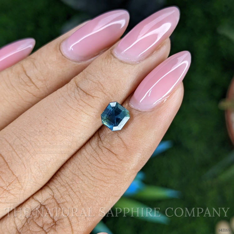1.25 Ct. Bluish Green Sapphire from Madagascar