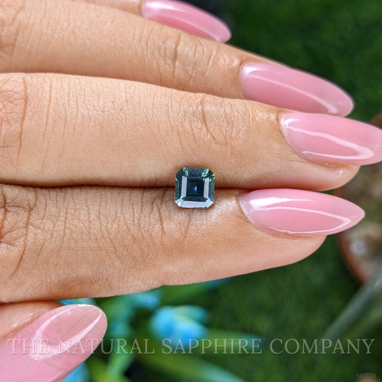 0.84 Ct. Bluish Green Sapphire from Madagascar
