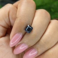 1.27 Ct. Greenish Blue Sapphire from Australia Life Style