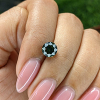 2.03 Ct. Yellowish Green Sapphire from Australia Life Style