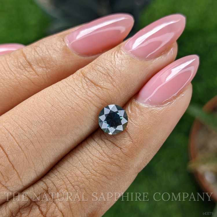 1.10 Ct. Greenish Blue Sapphire from Australia