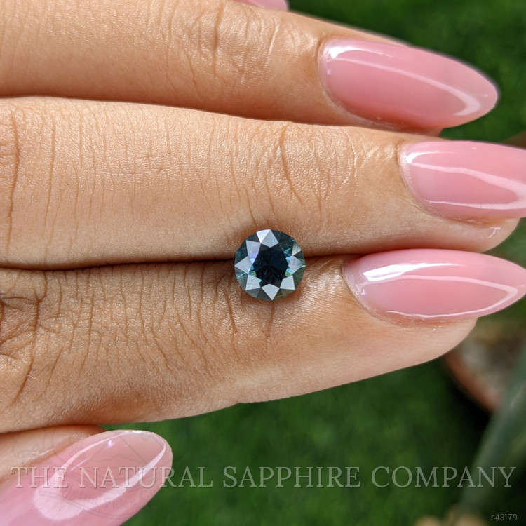 1.10 Ct. Greenish Blue Sapphire from Australia