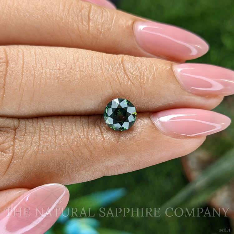 1.38 Ct. Green Sapphire from Australia