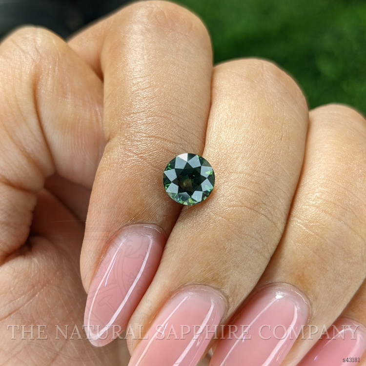 1.38 Ct. Green Sapphire from Australia