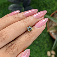 1.03 Ct. Greenish Yellow Sapphire from Australia Life Style