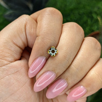 1.03 Ct. Greenish Yellow Sapphire from Australia Life Style
