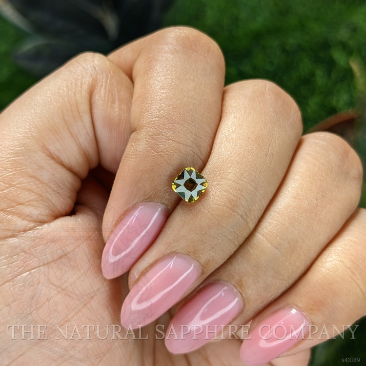 1.03 Ct. Greenish Yellow Sapphire from Australia