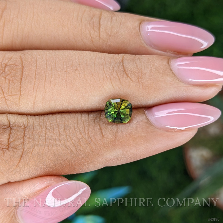 1.26 Ct. Yellowish Green Sapphire from Australia