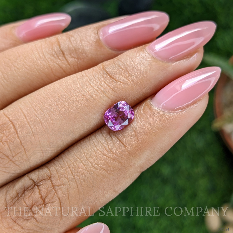1.13 Ct. Purplish Pink Sapphire from Australia