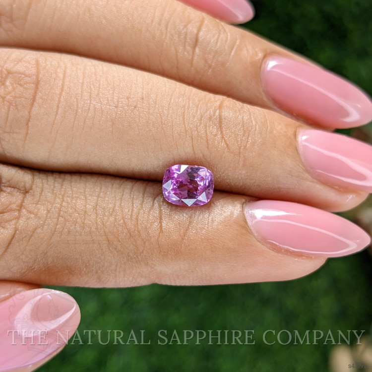 1.13 Ct. Purplish Pink Sapphire from Australia